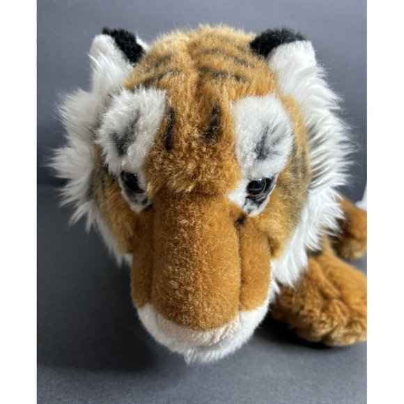 FAO Schwartz Bengal Tiger Plush 24" Realistic Stuffed Animal Toys R Us 2015 - Picture 2 of 6